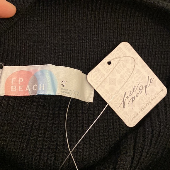 Free People Orchid Convertible Low-Back Mini Black Backless Dress. Size XS. New - Picture 4 of 9